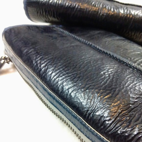 Australia Luxe Collective Sheepskin tall boots crinkle leather - Picture 5 of 13